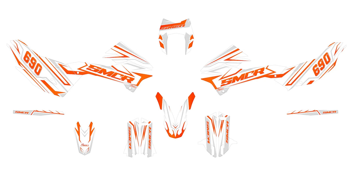 Dekor passend für KTM 690 SMC-R - Pulse Edition - Arider