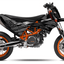 Grafiche perfetta per KTM 690 SMC-R- Nerobird Edizione