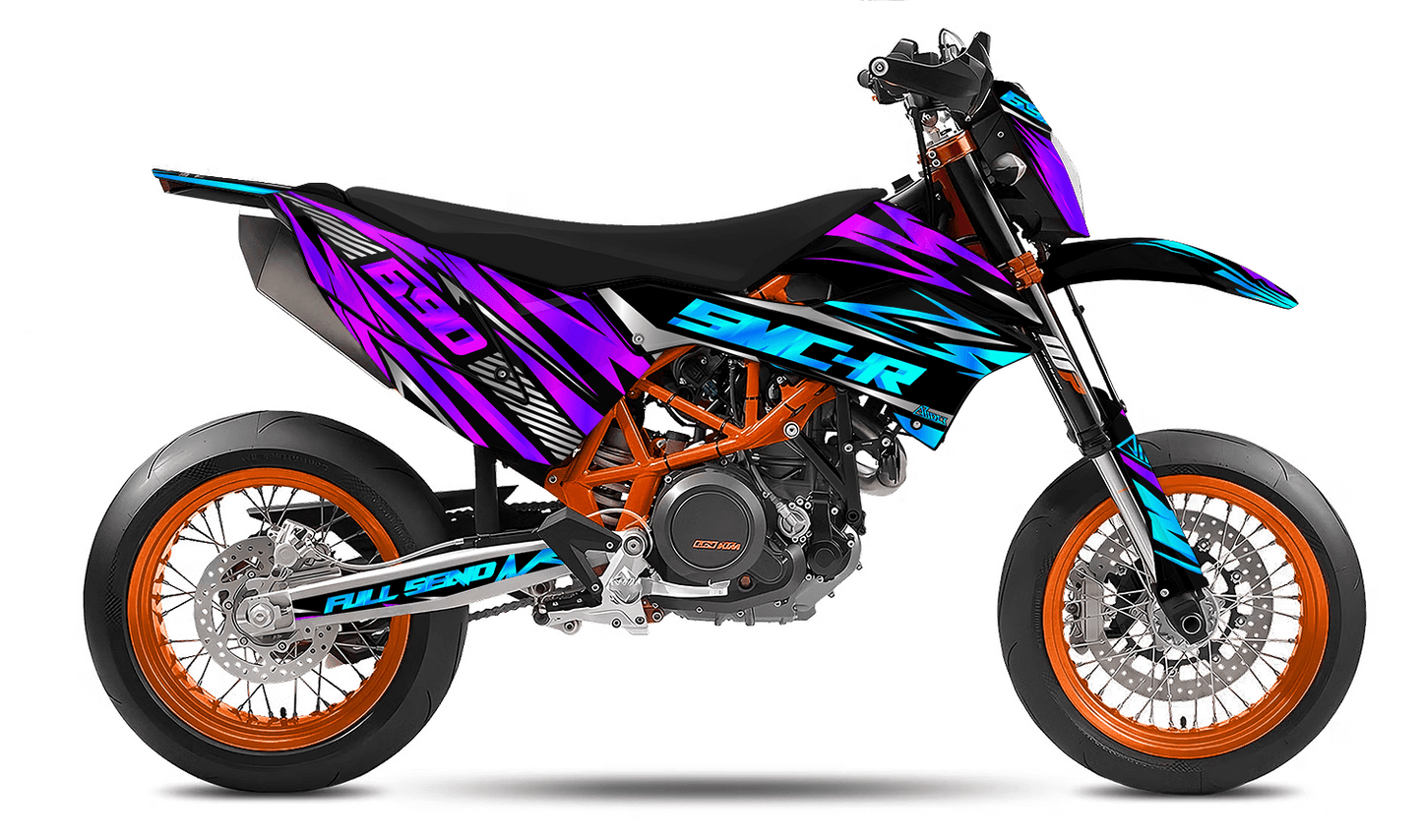 Grafiche perfetta per KTM 690 SMC-R- Duplex