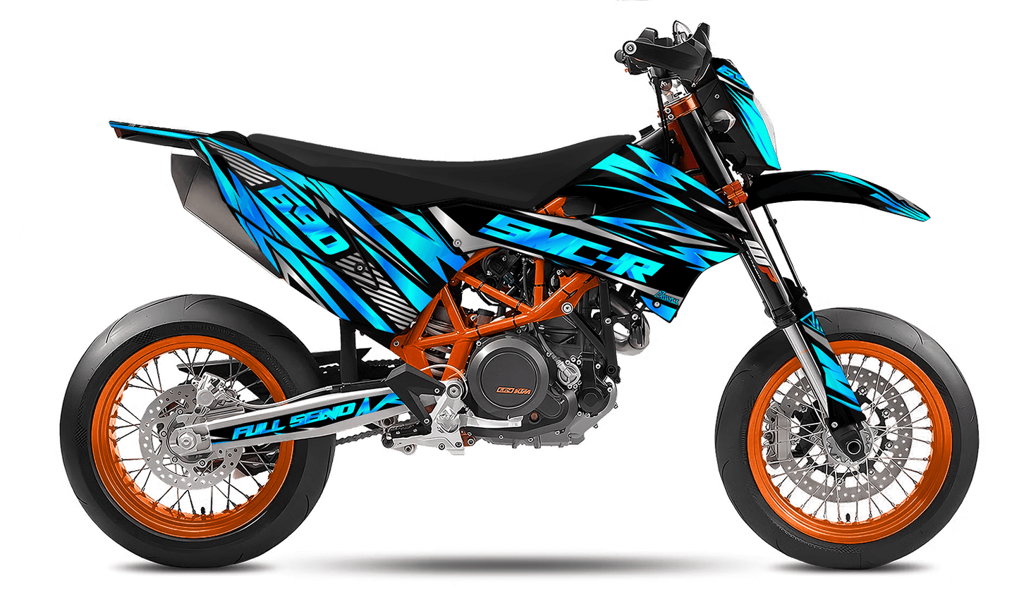 Grafiche perfetta per KTM 690 SMC-R- Duplex