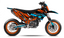 Grafiche perfetta per KTM 690 SMC-R- Duplex