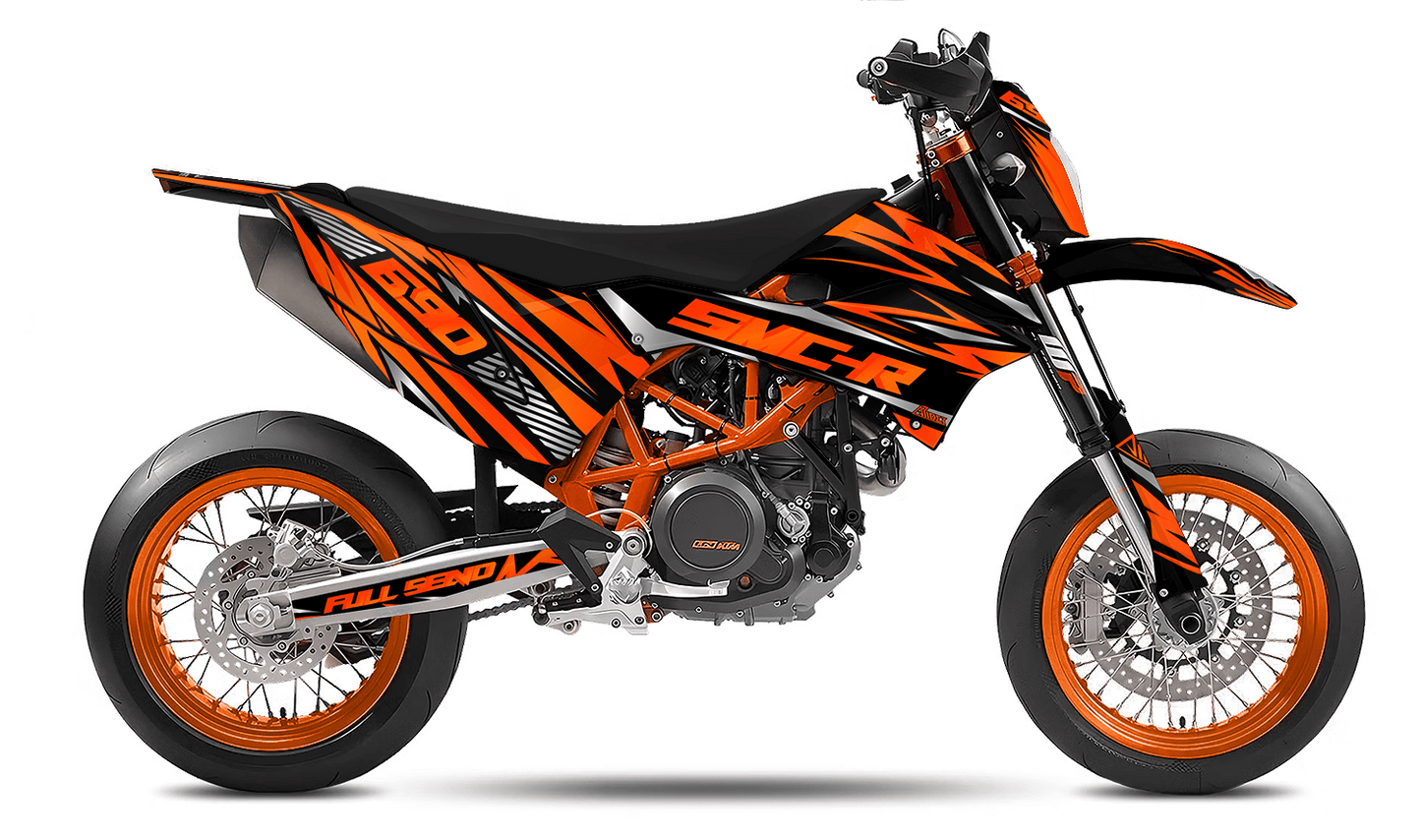 Grafiche perfetta per KTM 690 SMC-R- Duplex