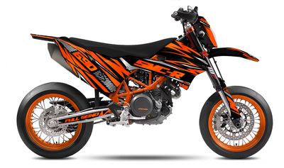 Graphics Kit suitable for KTM 690 SMC-R- Duplex
