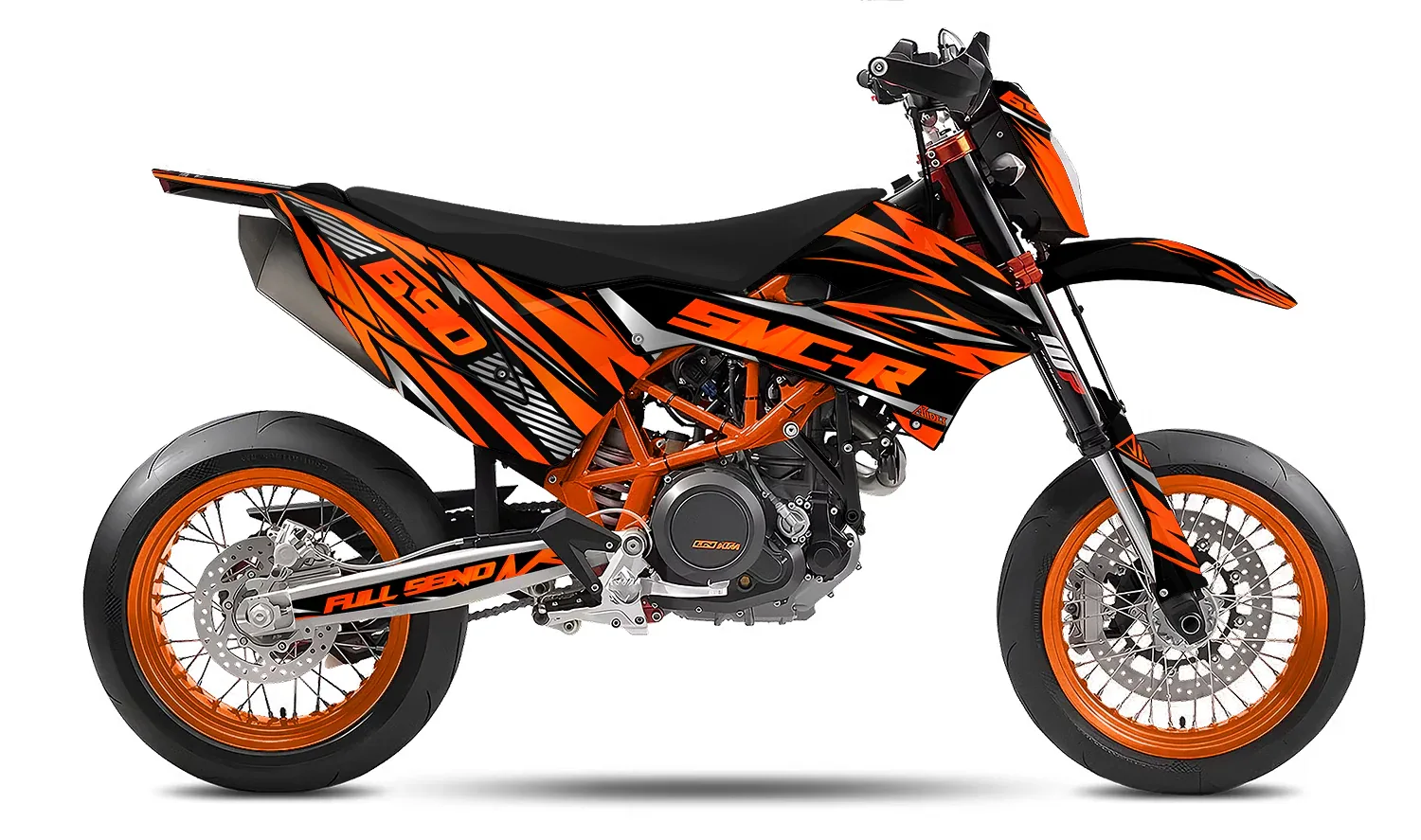 Graphics Kit suitable for KTM 690 SMC-R - Duplex Edition – Arider