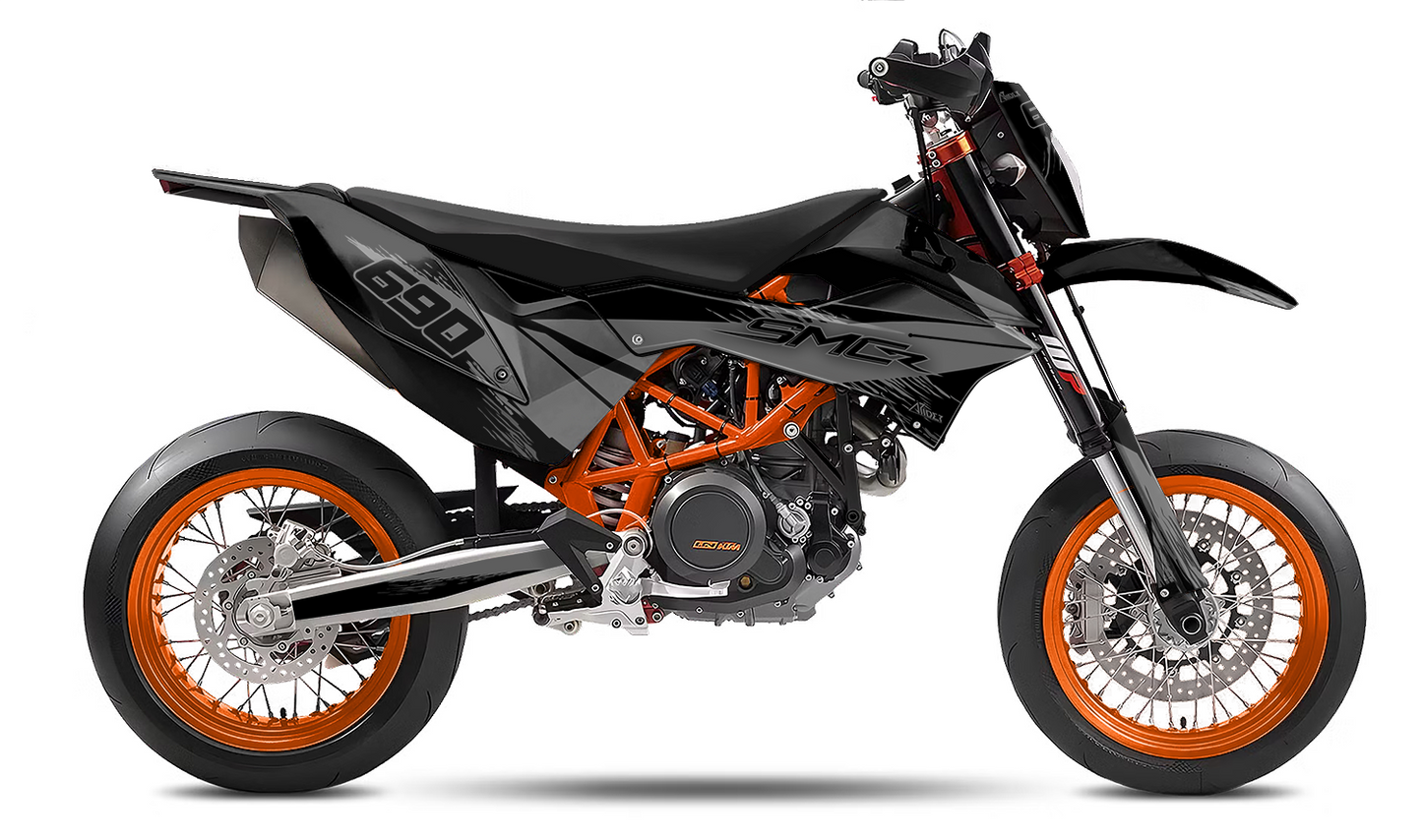 Grafiche perfetta per KTM 690 SMC-R- Dust Edizione