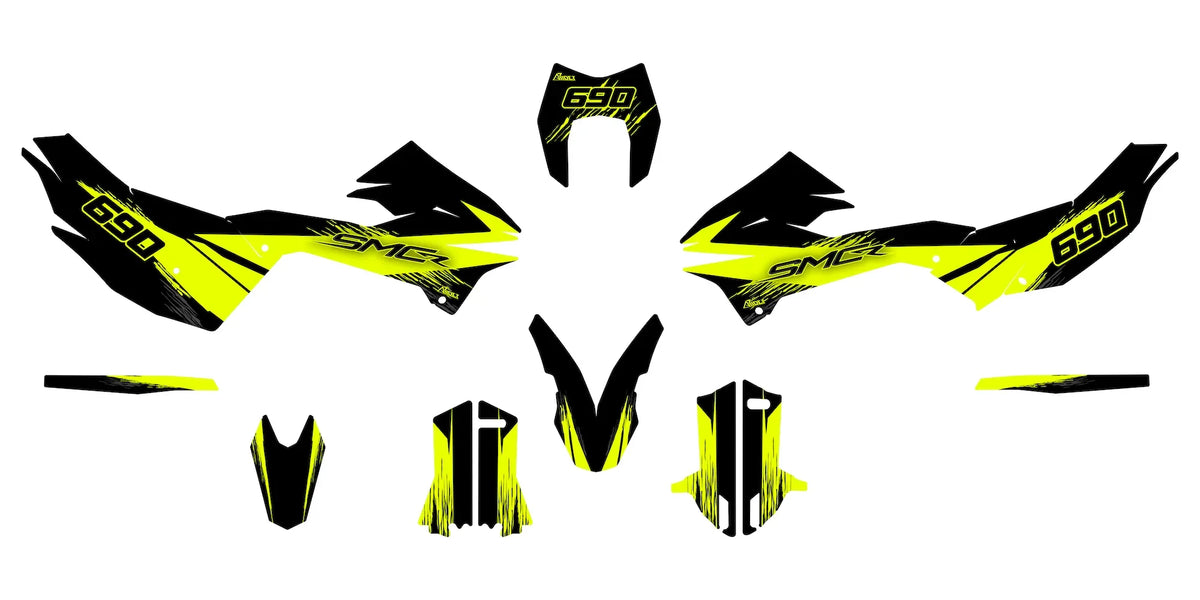 Dekor passend für KTM 690 SMC-R - Dust Edition - Arider