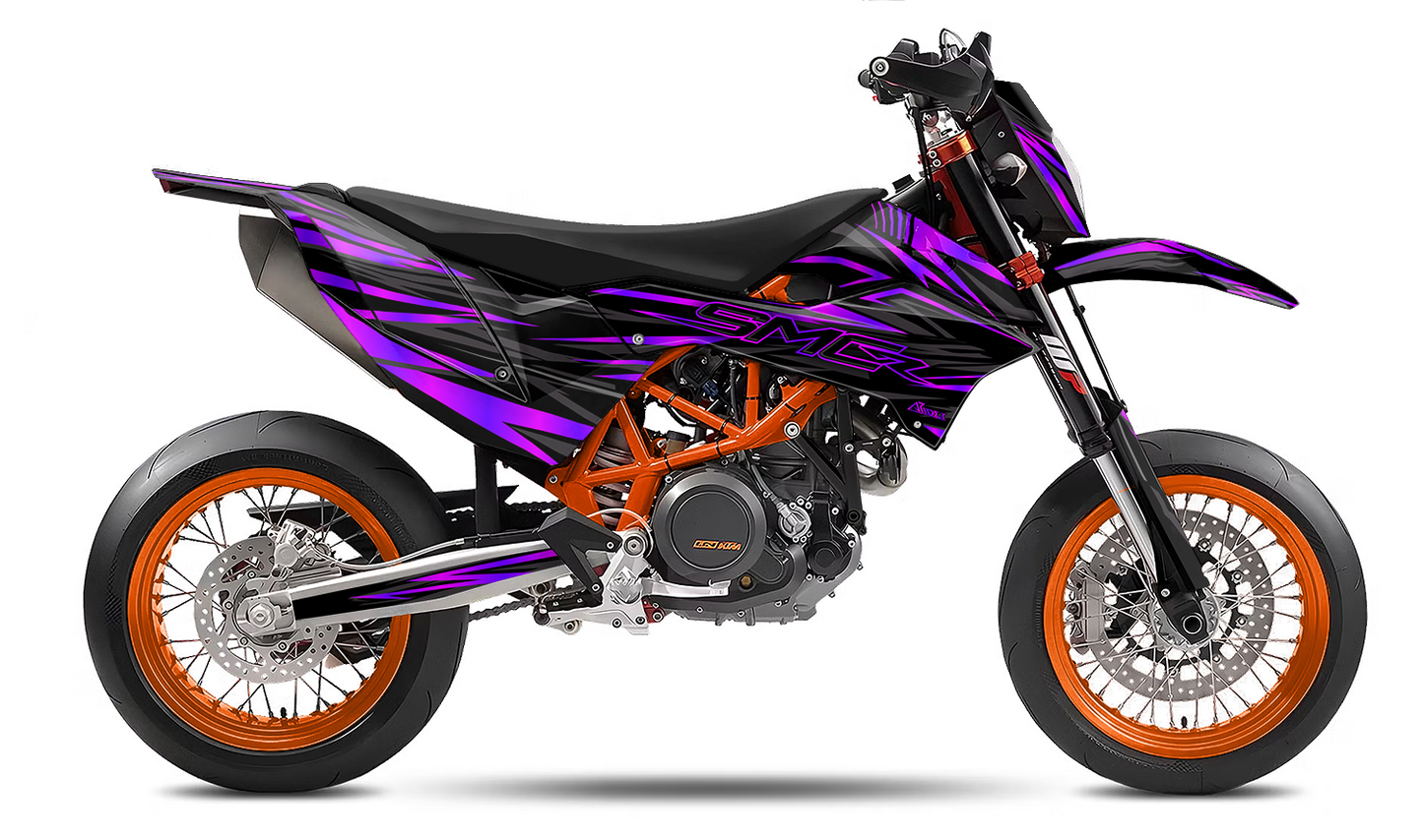 Grafiche perfetta per KTM 690 SMC-R- Flow Edizione