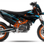 Grafiche perfetta per KTM 690 SMC-R- Ribbon Edizione