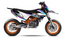 Grafiche perfetta per KTM 690 SMC-R- Slight Edizione