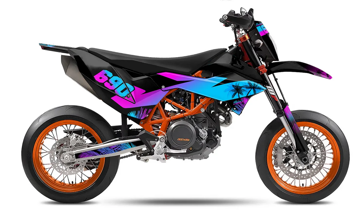 Dekor passend für KTM 690 SMC-R - Sunset Edition - Arider