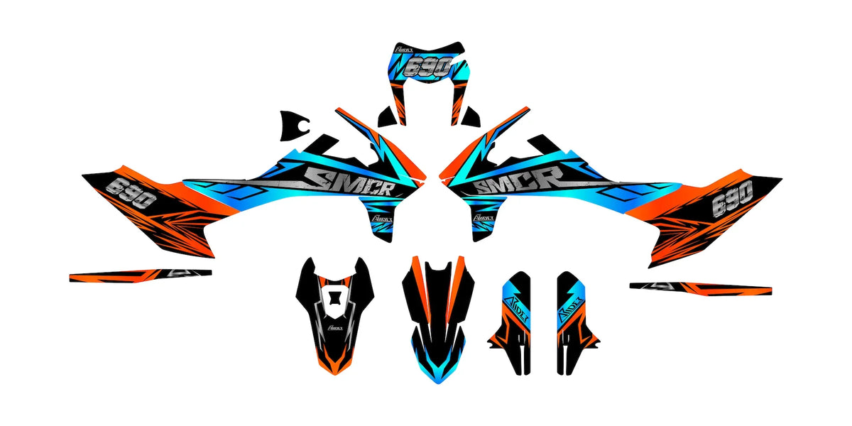 Dekor passend für KTM 690 SMC-R - Vault Edition - Arider