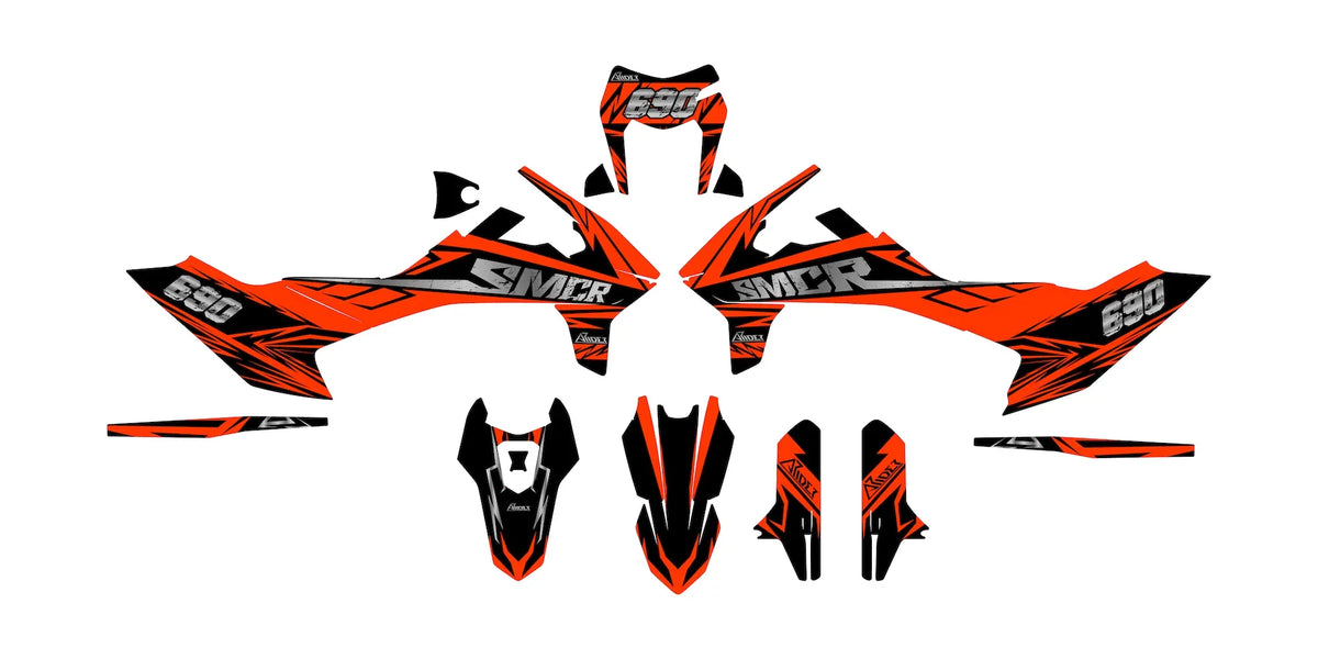 Dekor passend für KTM 690 SMC-R - Vault Edition - Arider