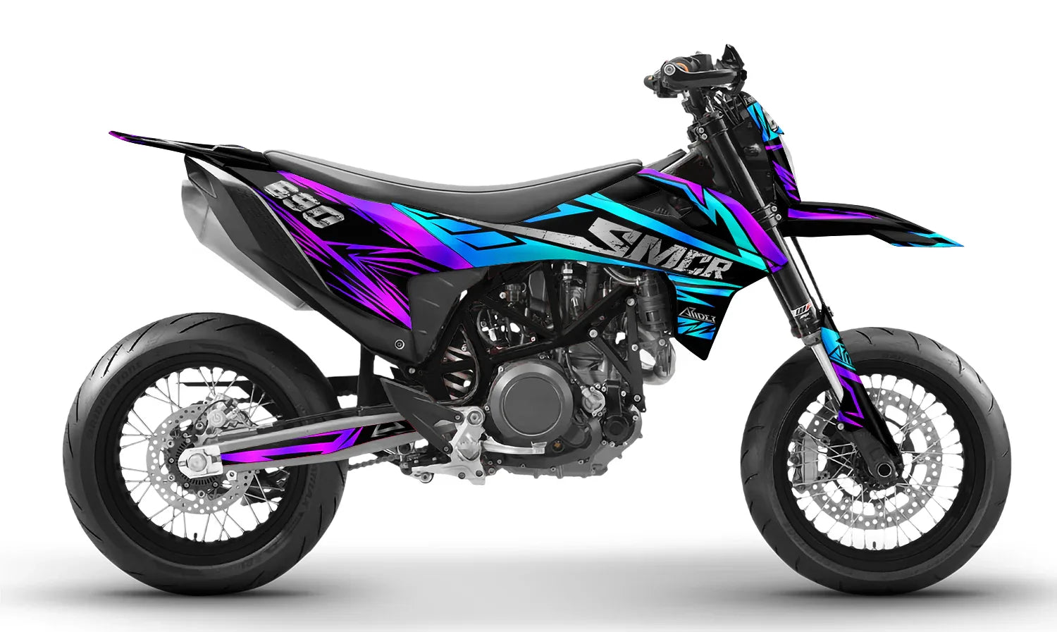 Graphics Kit suitable for KTM 690 SMC-R - Vault Edition – Arider Graphics Kit suitable for KTM 690 SMC-R - Vault Edition – Arider