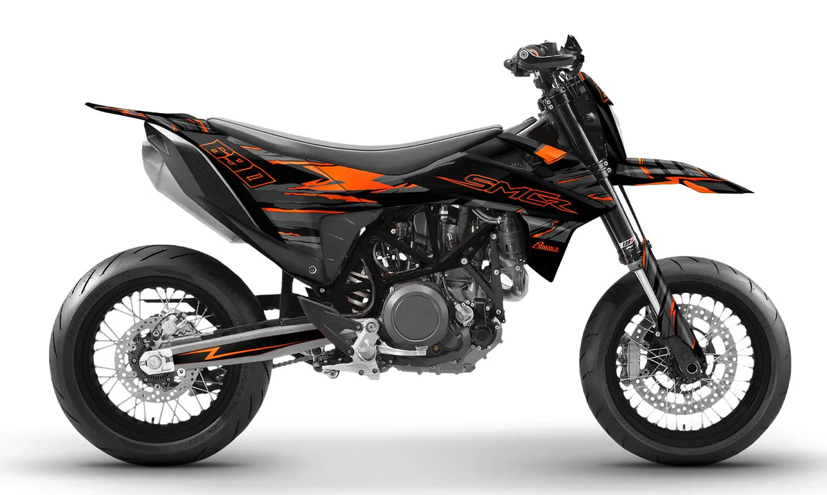 Dekor passend für KTM 690 SMC-R - Blackbird Edition - Arider