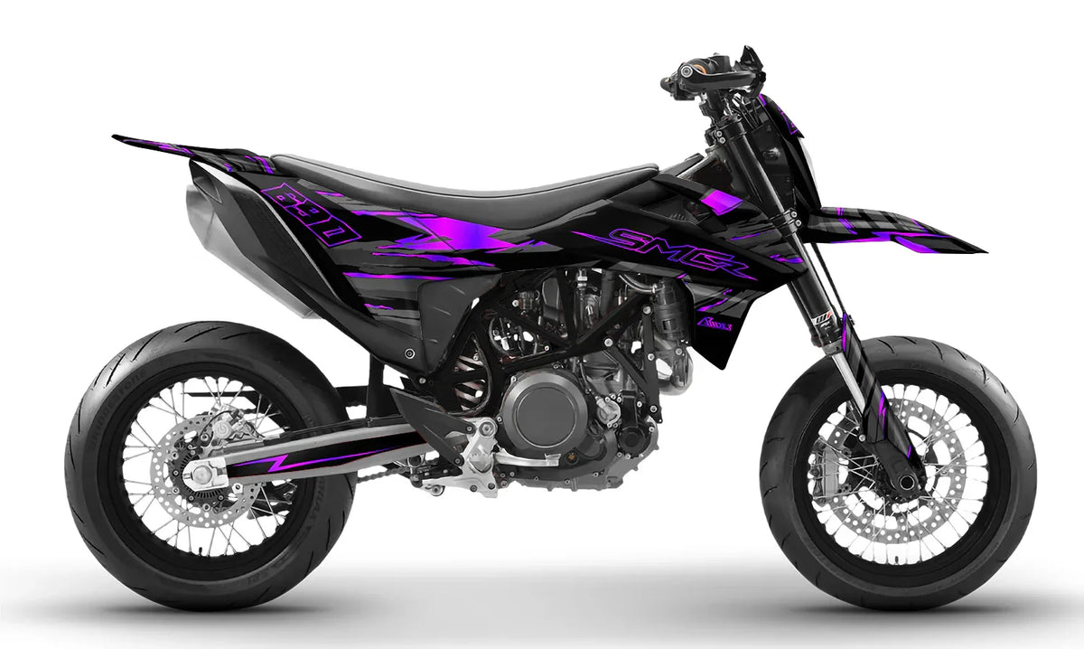 Dekor passend für KTM 690 SMC-R - Blackbird Edition - Arider