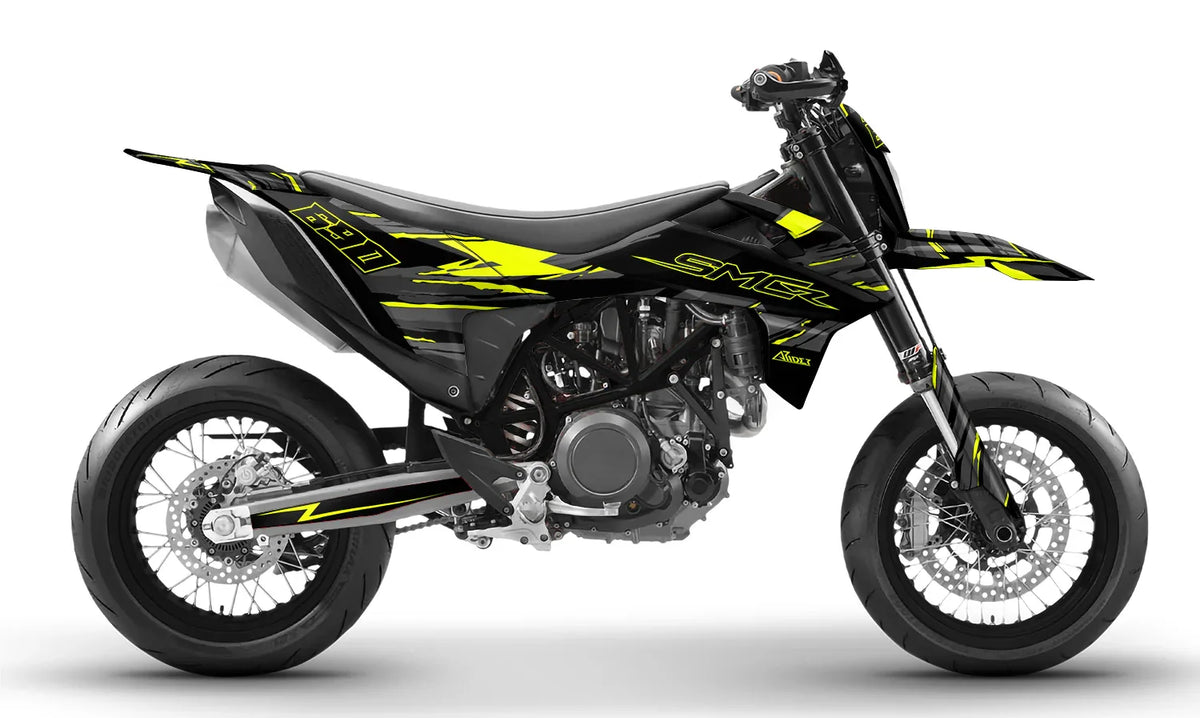 Dekor passend für KTM 690 SMC-R - Blackbird Edition - Arider