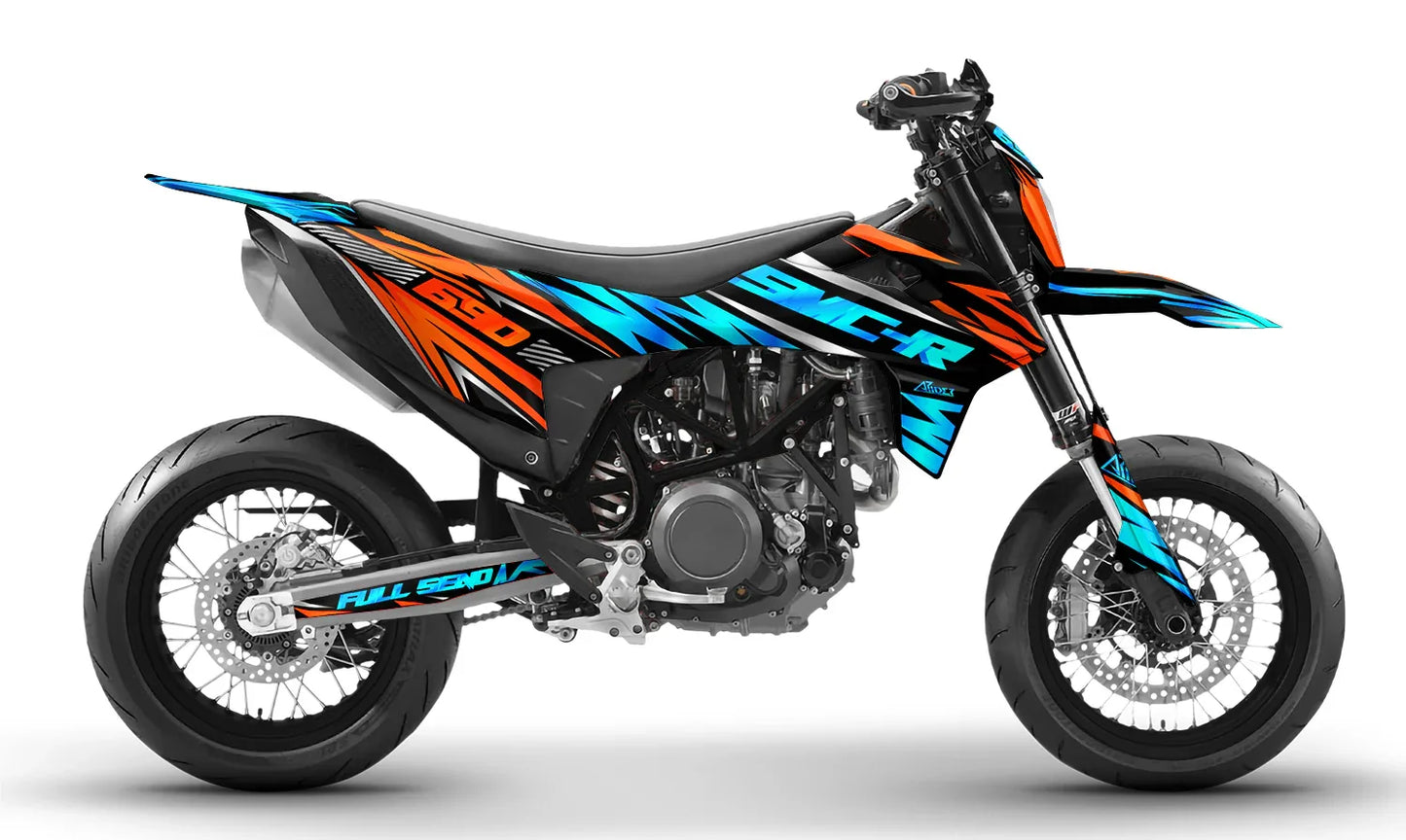 Graphics Kit suitable for KTM 690 SMC-R- Duplex – Arider