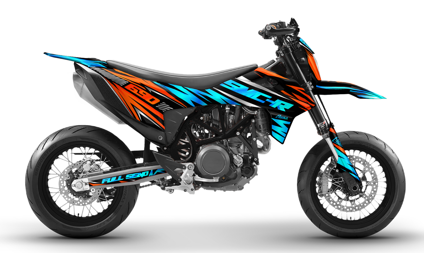 Grafiche perfetta per KTM 690 SMC-R- Duplex