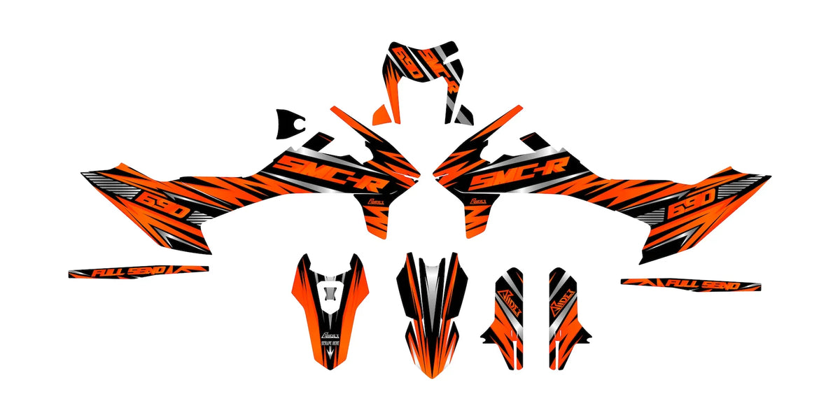 Dekor passend für KTM 690 SMC-R - Duplex Edition - Arider