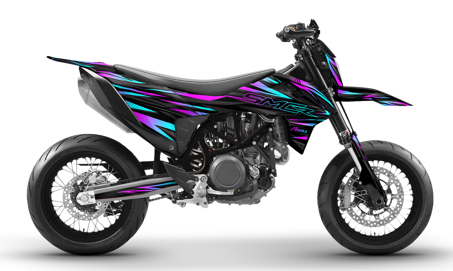 Grafiche perfetta per KTM 690 SMC-R- Flow Edizione