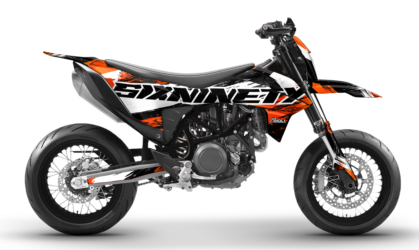 Grafiche perfetta per KTM 690 SMC-R- Preach Edizione