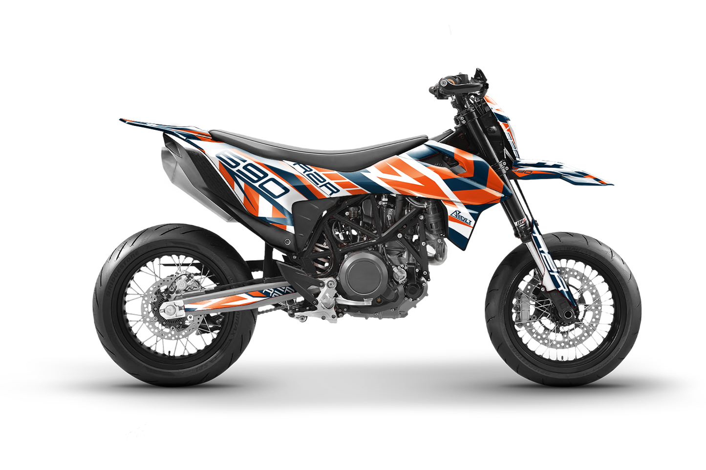Graphics Kit suitable for KTM 690 SMC-R- R2R Edition – Arider
