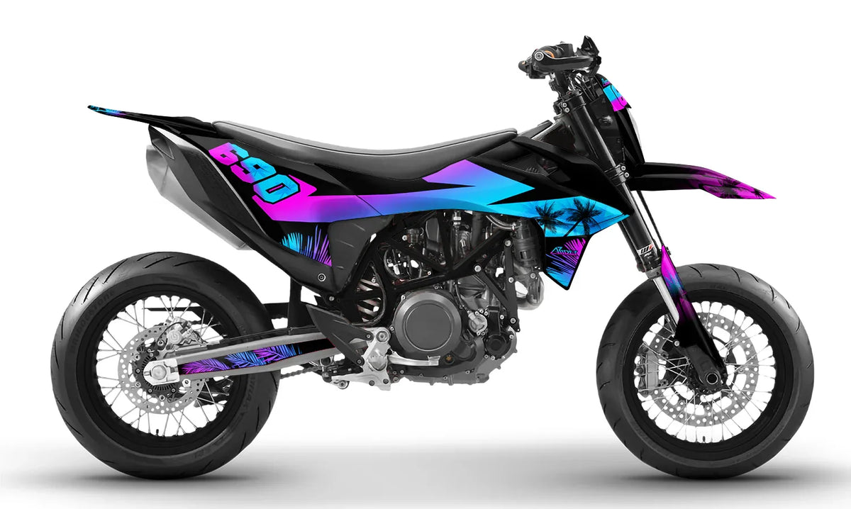 Dekor passend für KTM 690 SMC-R - Sunset Edition - Arider