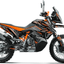 Grafiche perfetta per KTM 890 Avventura- Skull Edizione