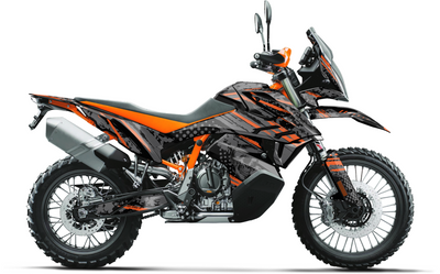 KTM 890 Adventure Graphics Kit - Skull Edition