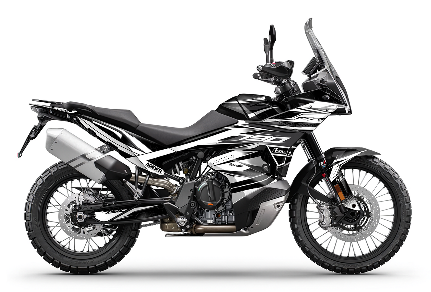 Kit déco adapté pour KTM 790 Adventure - Édition Expédition