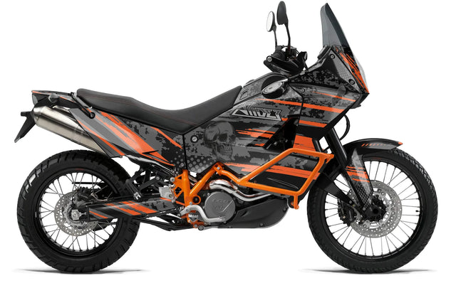 Dekor passend für KTM 950 / 990 Adventure - Skull Edition - Arider