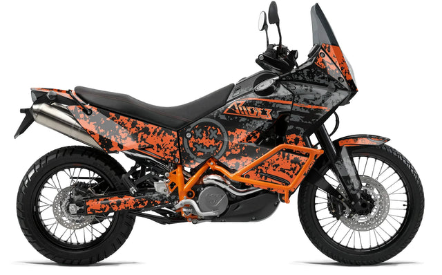 Dekor passend für KTM 950 / 990 Adventure - Smiley Edition - Arider