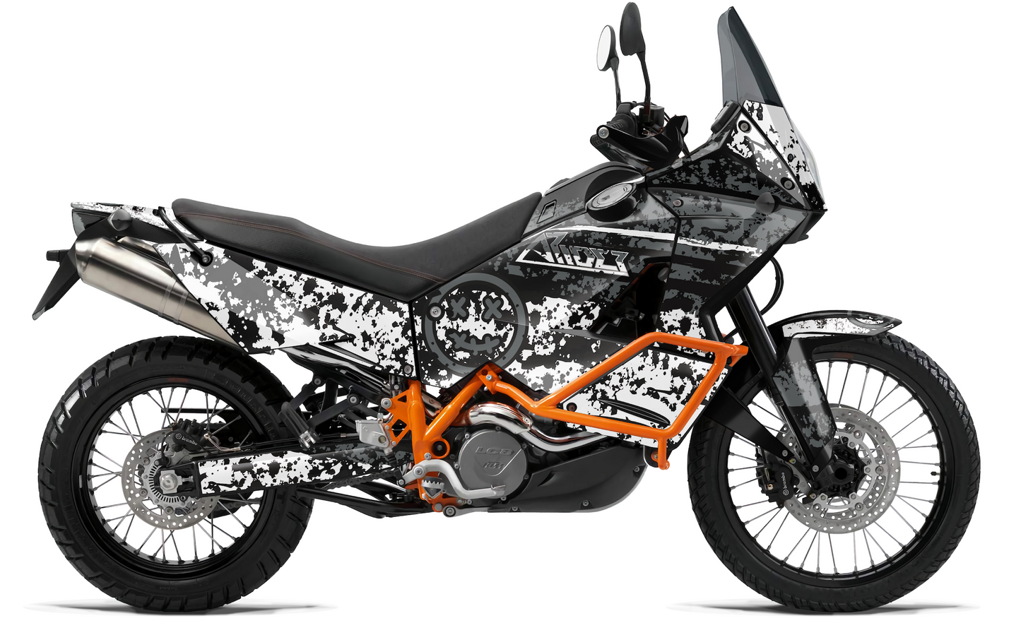 Ktm 950 Adventure Graphics Kit Ktm 990 Adventure Orange Ktm 990