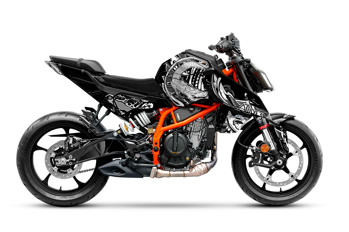 Kit déco adapté pour KTM Duke 125 - Édition Dragon