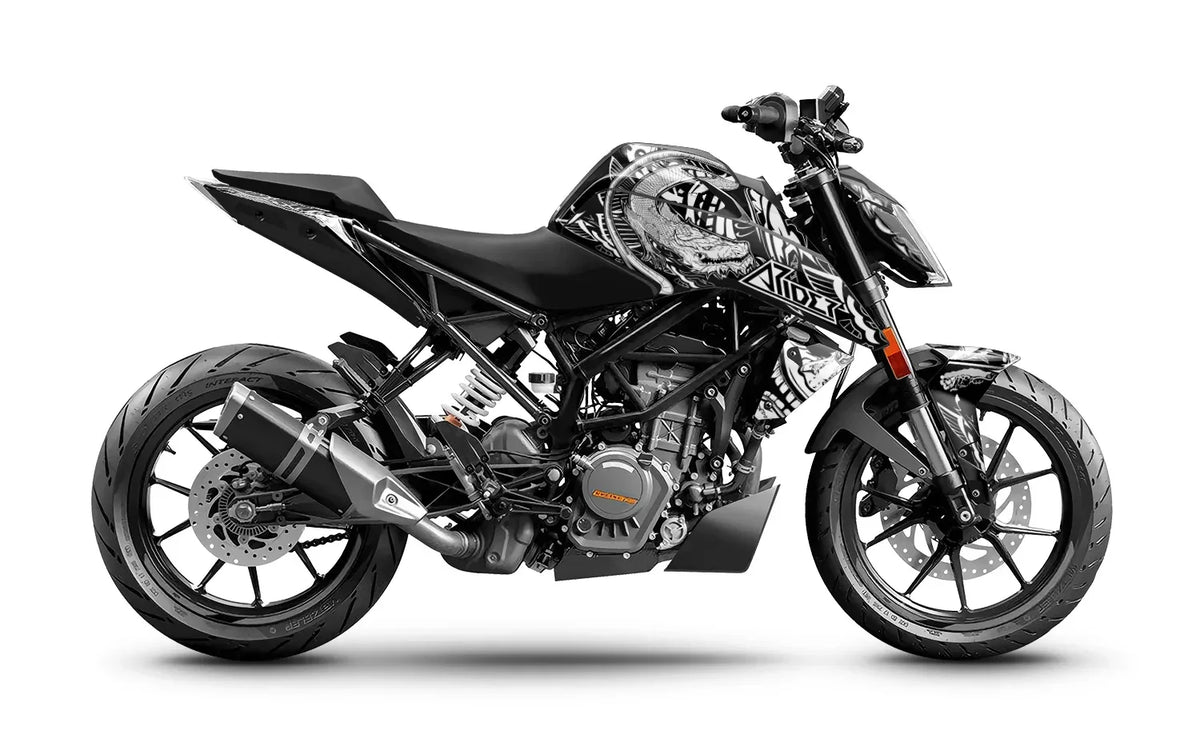 Dekor passend für KTM Duke 125 - Dragon Edition - Arider