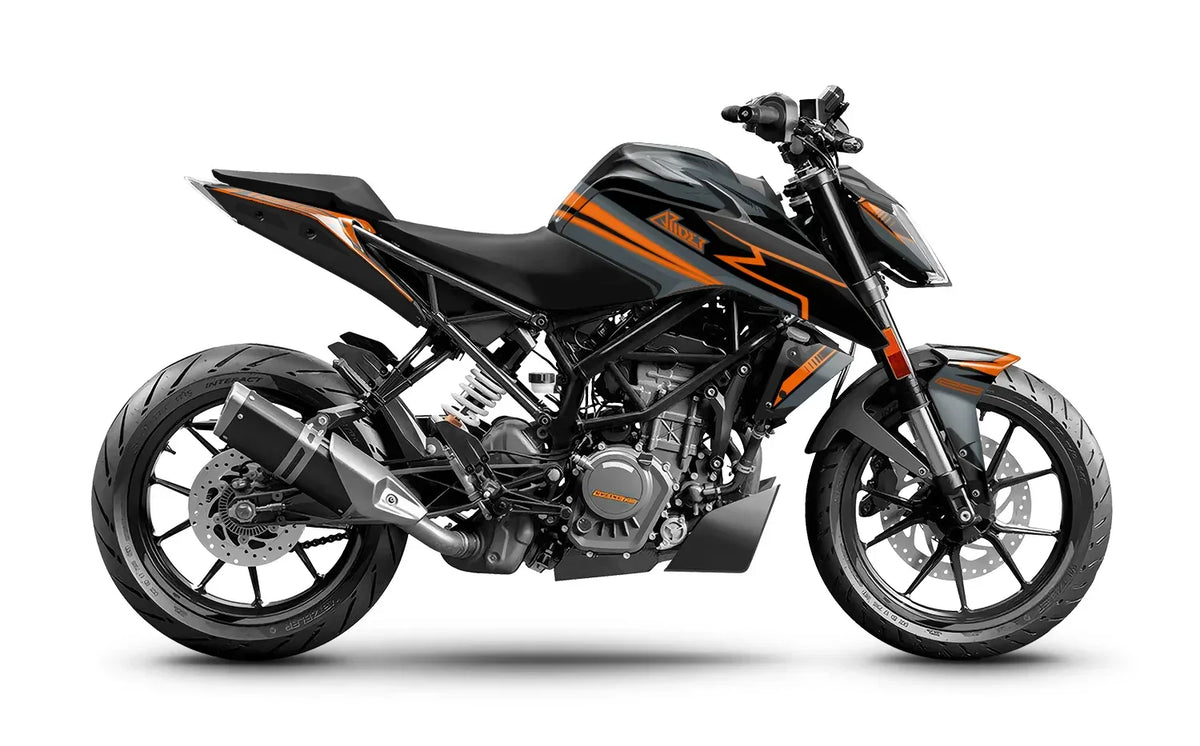 Dekor passend für KTM Duke 125 - Classic Edition - Arider
