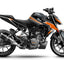 KTM Duke 125 Graphics Kit - Prism Edition