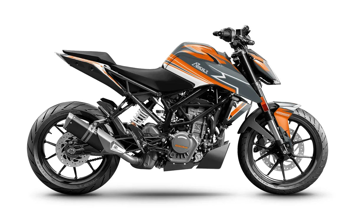 Dekor passend für KTM Duke 125 - Classic Edition - Arider