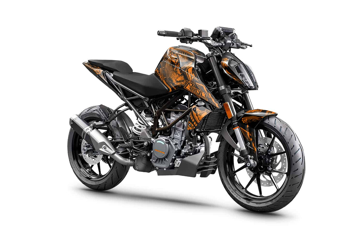 KTM Duke 125 Graphics Kit - Dragon Edition