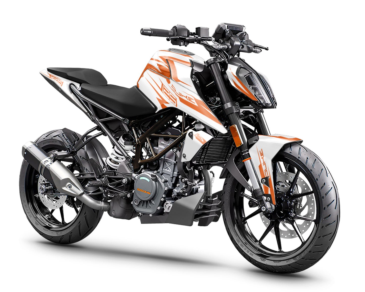 KTM Duke 125 / 390 Graphics Kit - Flash Edition