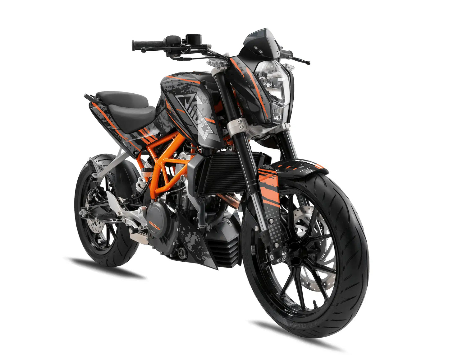 KTM Duke 125 Graphics Kit - Skull Edition