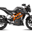 KTM Duke 125 Graphics Kit - Skull Edition