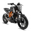 KTM Duke 125 Graphics Kit - Skull Edition