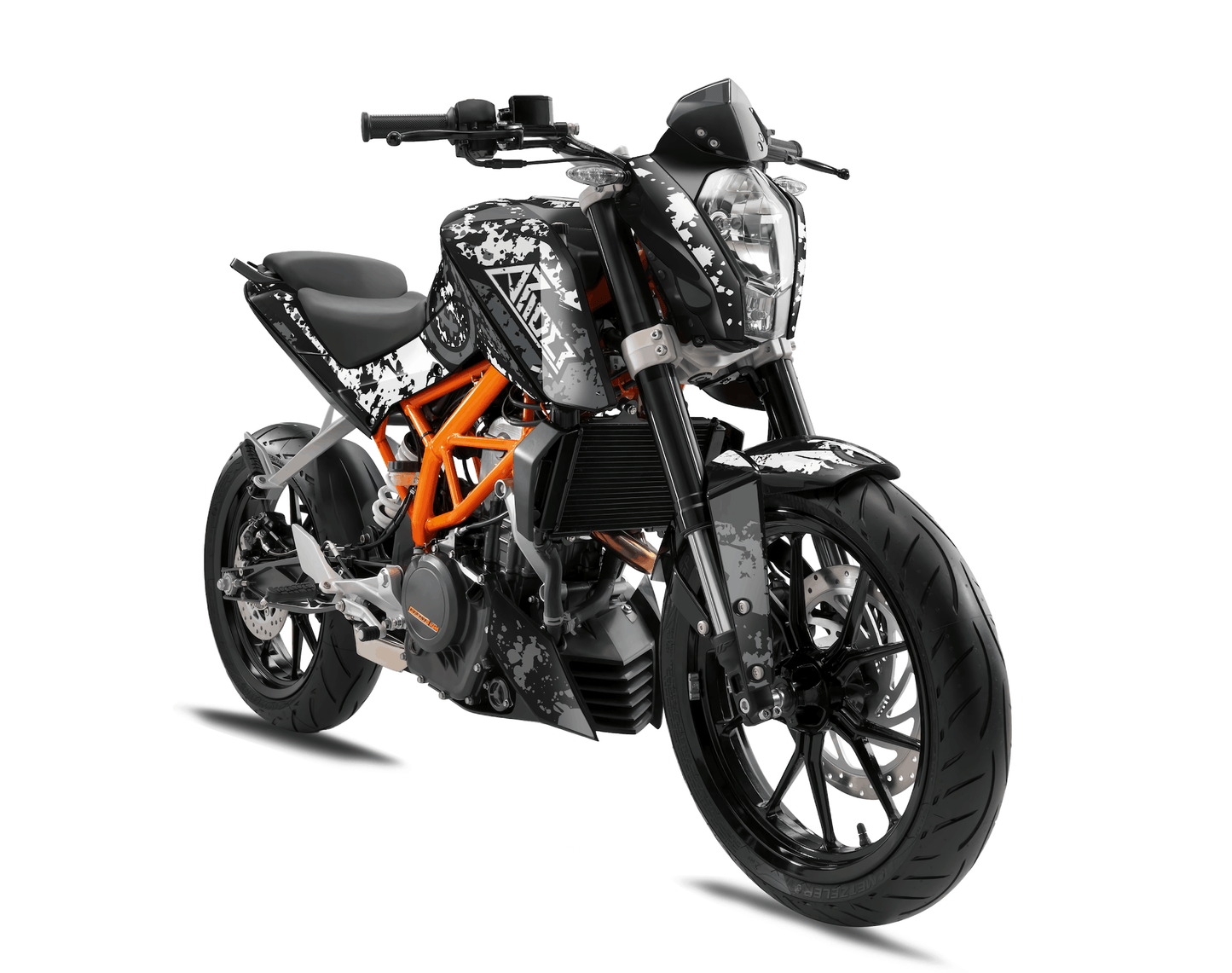 KTM Duke 125 Graphics Kit - Smiley Edition