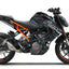 KTM Duke 125 Dekor, Aufkleber Kit 2017 - 2021