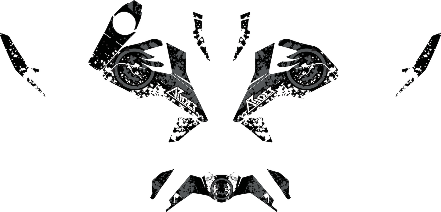 Graphics Kit suitable for KTM Duke 125 - Smiley Edition