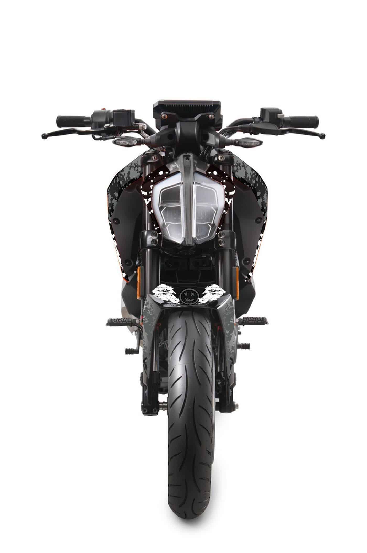 KTM Duke 125 Graphics Kit - Smiley Edition