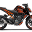 KTM Duke 125 Graphics Kit - Prism Edition