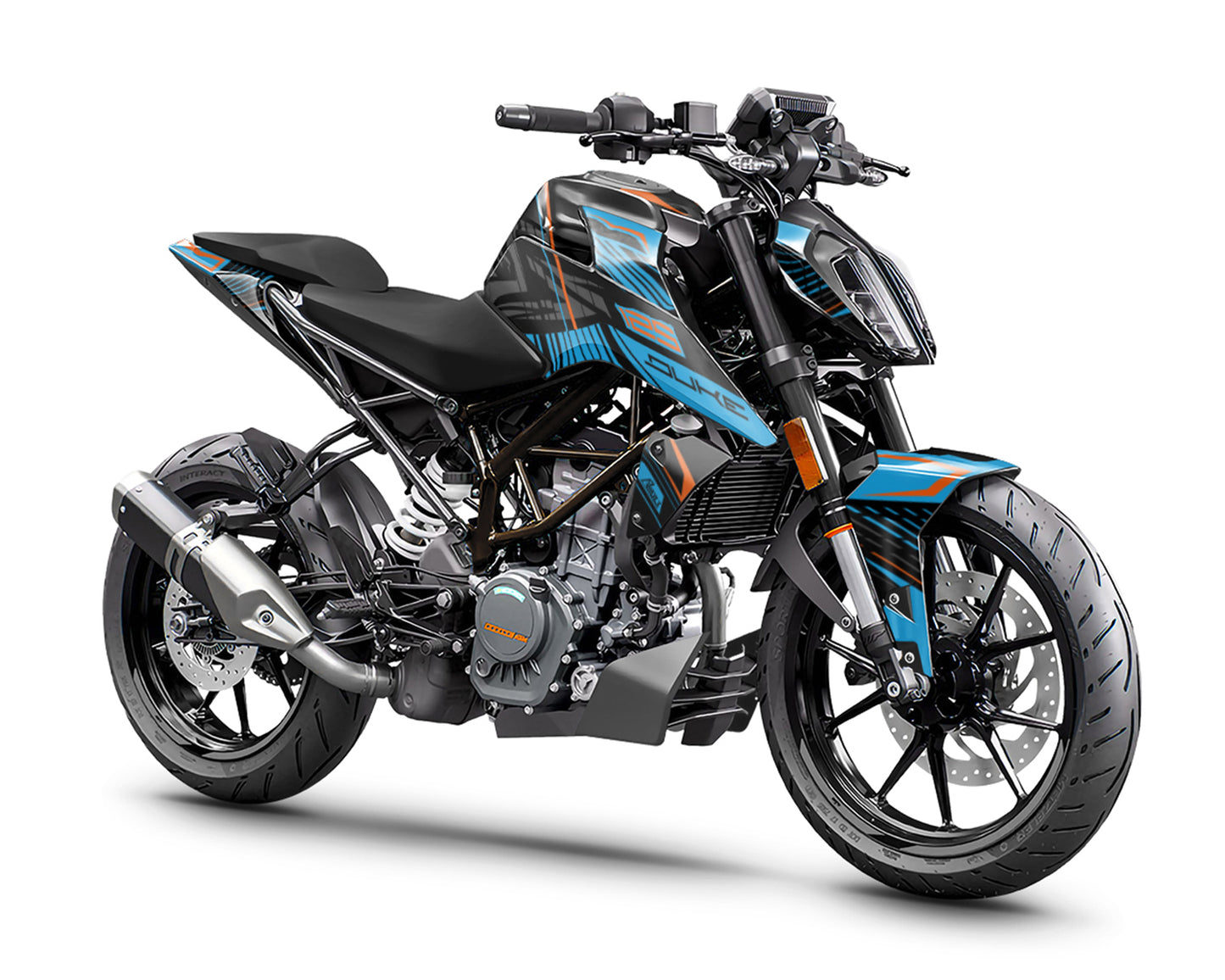 KTM Duke 125 / 390 Graphics Kit - Stripe Edition