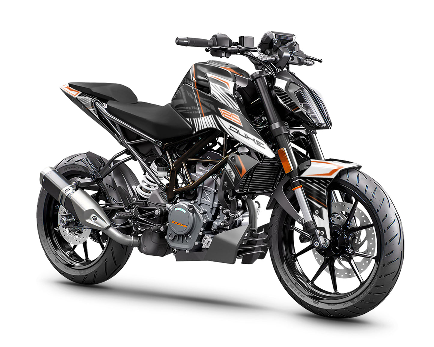 KTM Duke 125 / 390 Graphics Kit - Stripe Edition